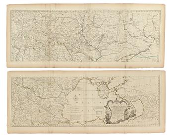 BELL, PETER; and DURY, ANDREW. Map of the Present Seat of War, between the Russians, Poles, and Turks.